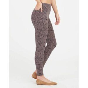Spanx - Women's Jeanish Ankle Leggings in Desert Dot - size Medium